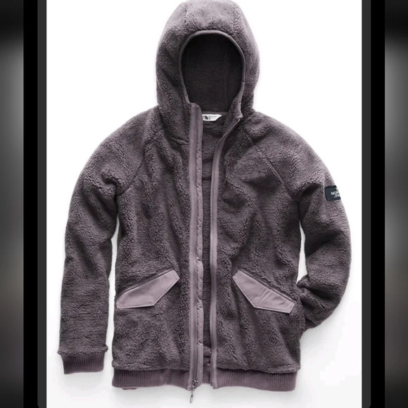 The North‎ Face, Campshire Bomber Jacket, Rabbit Grey (Grey purple), Size XS - Picture 3 of 15